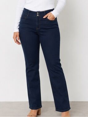 NWT Denver Hayes Dark Blue Straight Jeans